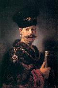 REMBRANDT Harmenszoon van Rijn Polish nobleman. china oil painting artist